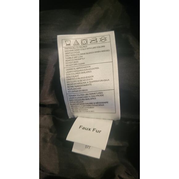 Canada Weather Gear Black Sherpa Fleece Puffer Hybrid Hooded Jacket Men's Medium - Picture 11 of 11